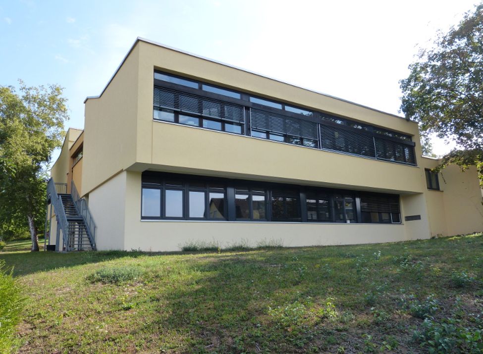 Zu sehen ist die Grundschule Selztal in Schwabenheim