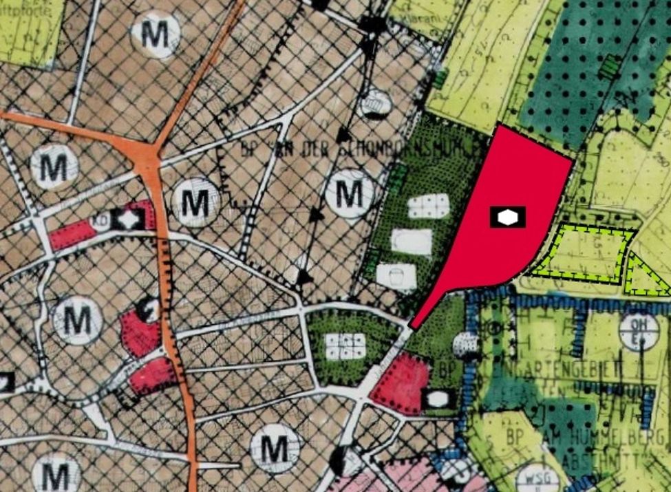 Zu sehen ist ein Symbolbild für die 30. Teilfortschreibung des Flächennutzungsplans "Am Sportplatz (KiTa)" in Ober-Hilbersheim