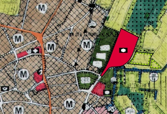 Zu sehen ist ein Symbolbild für die 30. Teilfortschreibung des Flächennutzungsplans "Am Sportplatz (KiTa)" in Ober-Hilbersheim