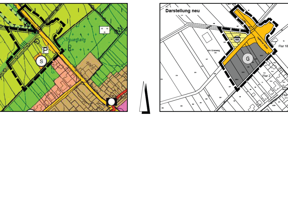 Zu sehen ist ein Symbolbild für die 31. Teilfortschreibung des Flächennutzungsplans der VG im Bereich "Am oberen Grasweg" in Schwabenheim