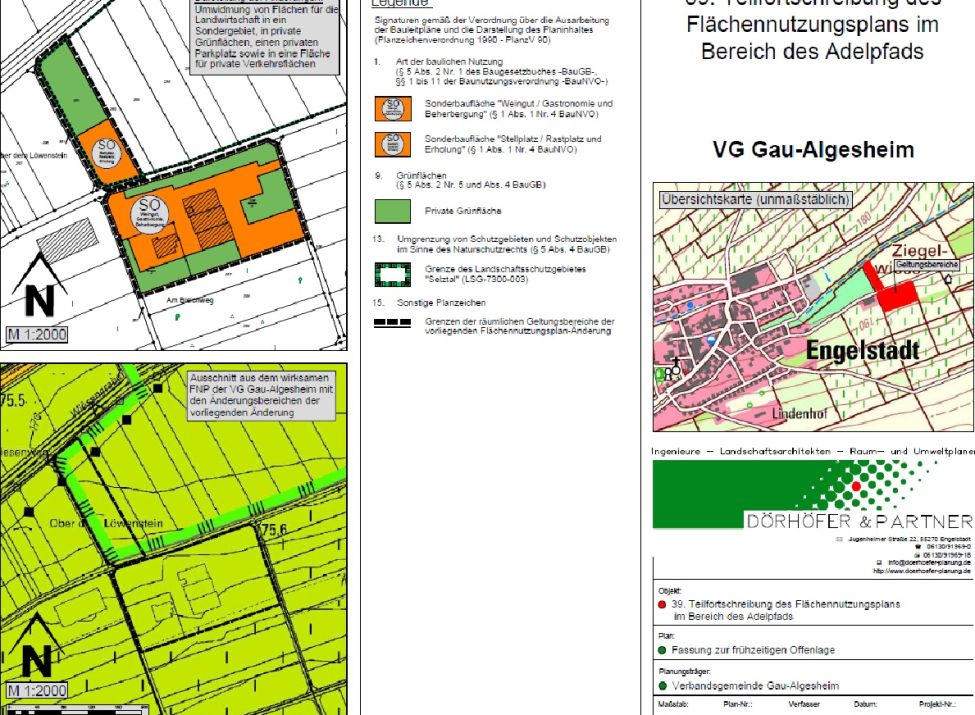 Zu sehen ist ein Symbolbild für die 39. Teilfortschreibung des Flächennutzungsplans "Adelpfad" in Englestadt