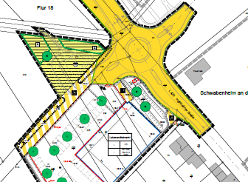Zu sehen ist ein Symbolbild des vorhabenbezogenen Bebauungsplans "Am oberen Grasweg" in Schwabenheim