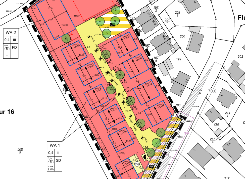 Zu sehen ist ein Symbolbild für den Bebauungsplan Quartier Pfaffenhofen in Schwabenheim