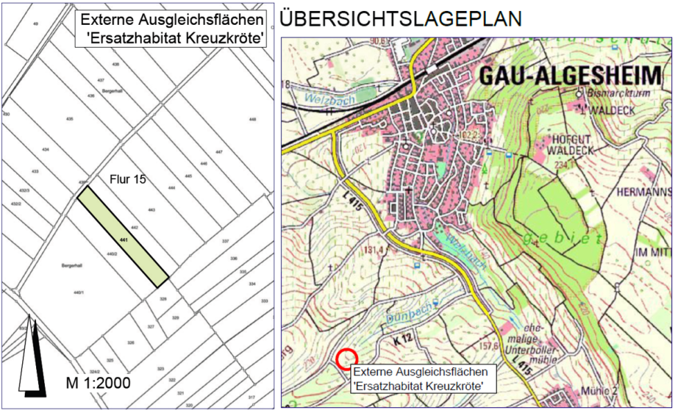Zu sehen ist ein Symbolbild für den Bebauungsplan im Steinert 1. Abschnitt 1. Änderung in Gau-Algesheim