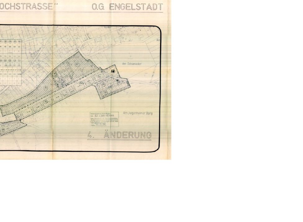 Zu sehen ist ein Symbolbild für den Bebauungsplan "An der Hochstraße 4. Änderung" in Engelstadt