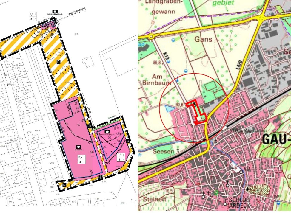 Zu sehen ist ein Symbolbild für den Bebauungsplan "Östlicher Steinwingert" in Gau-Algesheim