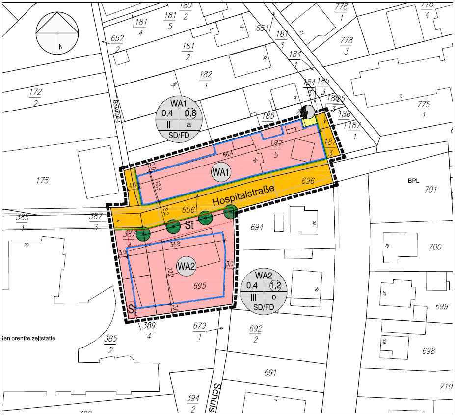 Symbolbild - Bebauungsplan "Alte Raiffeisenhalle", Gau-Algesheim