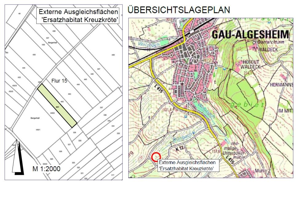 Zu sehen ist ein Symbolbild für den Bebauungsplan "Im Steinert 1. Abcshnitt - 1. Änderung" in Gau-Algesheim