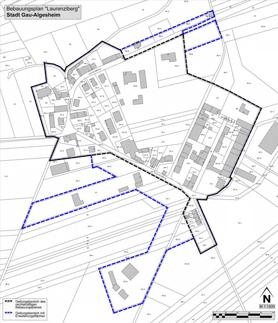 Symbolbild Bebauungsplan - An der Mühlbornstraße, Gau-Algesheim