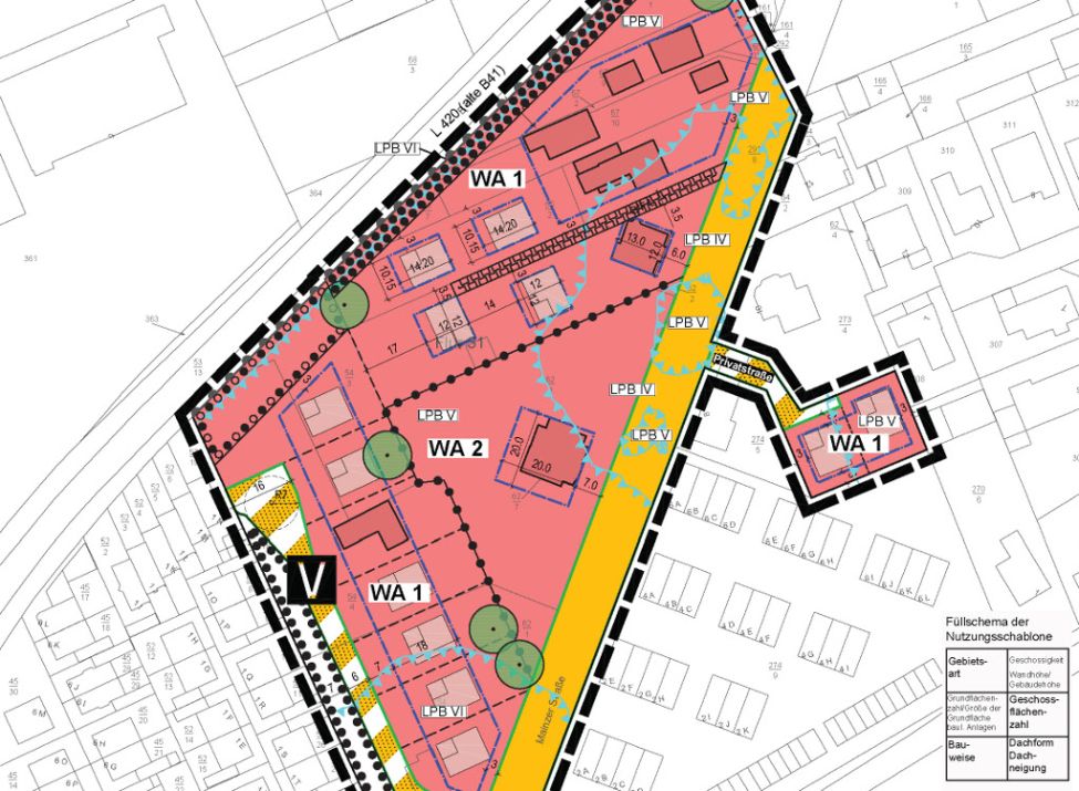 Symbolbild - Bebauungsplan - Mainzer Straße Gau-Algesheim
