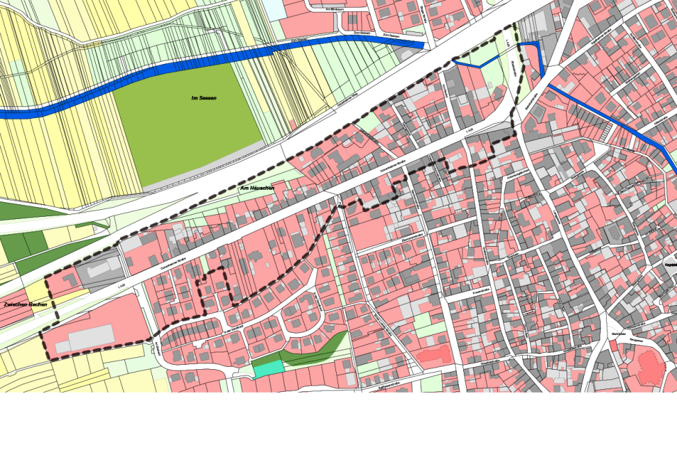 Zu sehen ist ein Symbolbild für die Veränderungssperre Ockenheimer Straße, Gau-Algesheim
