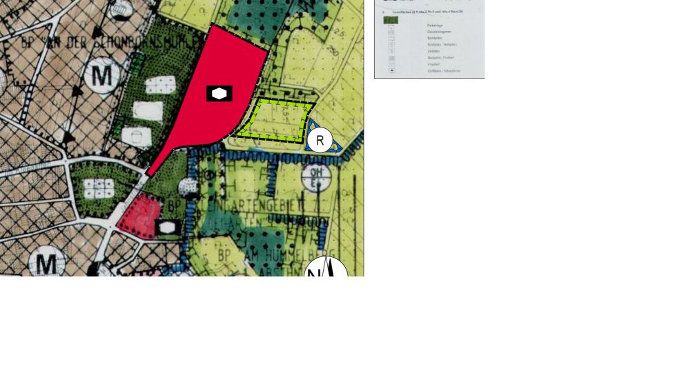 Zu sehen ist ein Symbolbild für die 30. Teilfortschreibung des Flächennutzungsplans "Am Sportplatz" in Ober-Hilbersheim