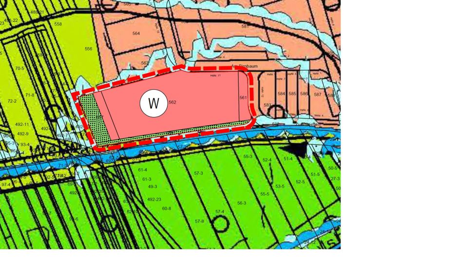 Zu sehen ist ein Symbolbild für die 35. Teilfortschreibung des Flächennutzungsplans "In der Eichenbach 2. Änderung " in Gau-Algesheim