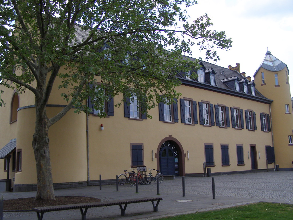 Zu sehen ist das historische Schloss-Ardeck in Gau-Algesheim.