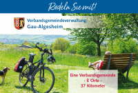 Hier ist das Cover der Radkarte 1 Verbandsgemeinde 8 Orte 37 Kilometer zu sehen