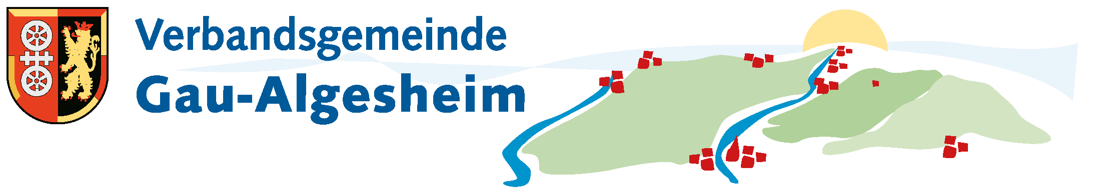 Zu sehen ist das Logo der Verbandsgemeinde Gau-Algesheim. Zu sehen ist das Logo der Verbandsgemeinde Gau-Algesheim.